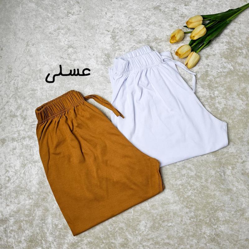 شلوارک ساده رنگی کد ۸۵۷