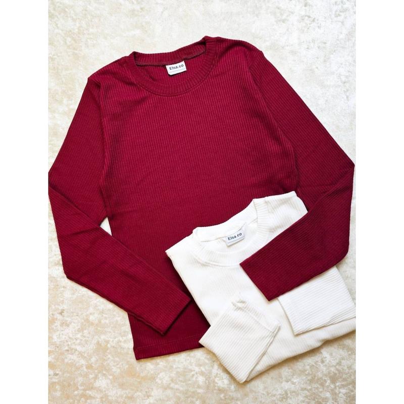 بلوز یقه گرد کبریتی کد ۹۴۹