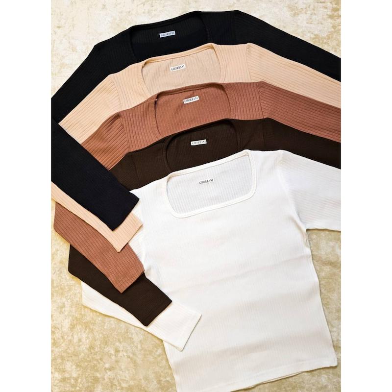 بلوز کبریتی یقه خشتی کد ۹۶۵