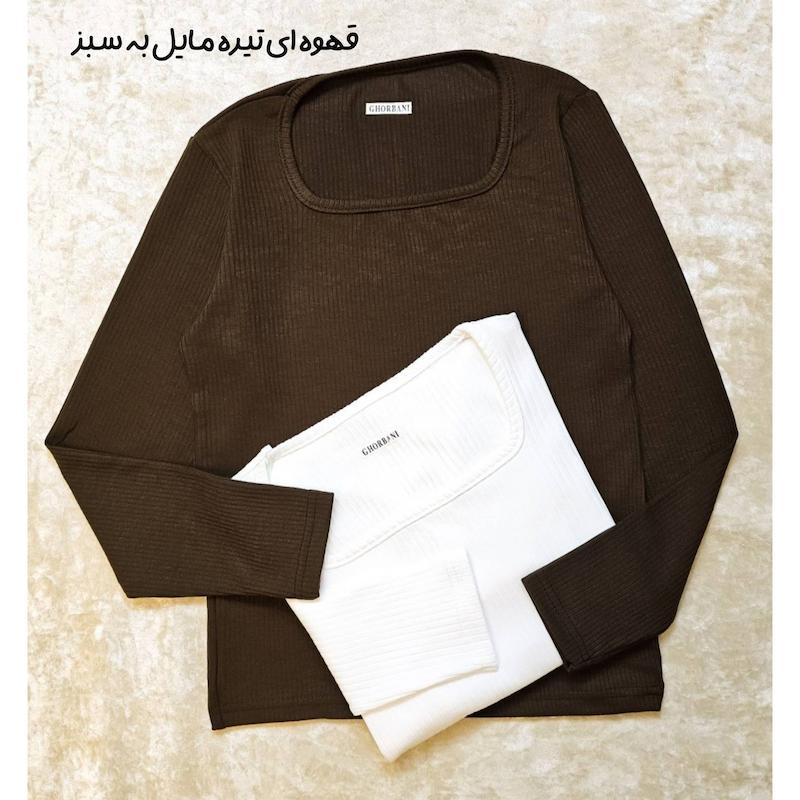 بلوز کبریتی یقه خشتی کد ۹۶۵