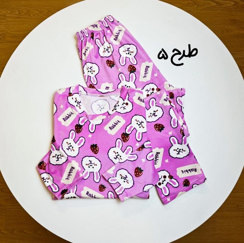 ست بلوز شلوار عروسکی کد ۹۷۵