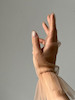 دستکش توری چین دار ساده