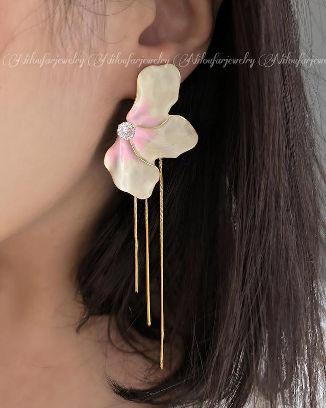 گوشواره فلاور سرامیکی
