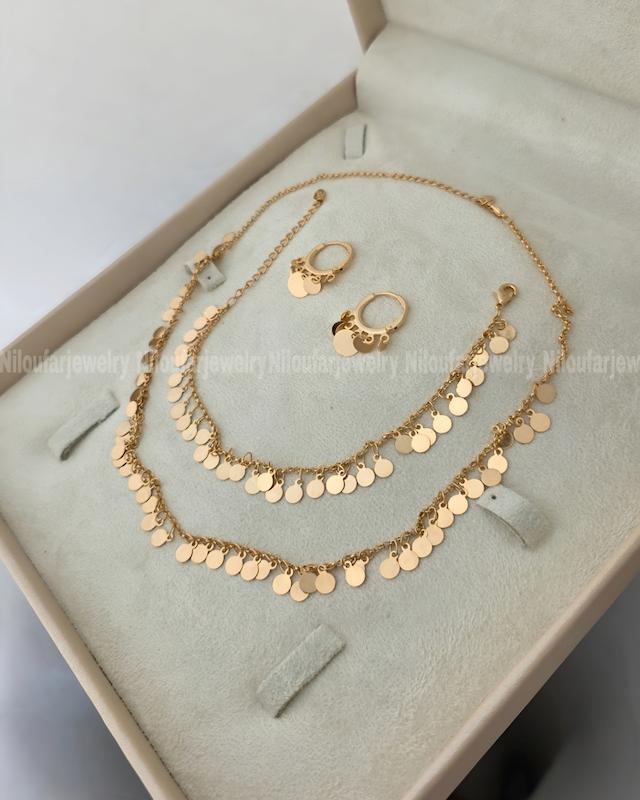 سرویس پولکی طرح طلا