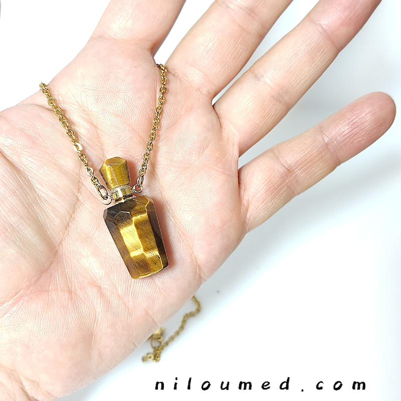 گردنبند و جای عطر تایگر انرژی بخش 