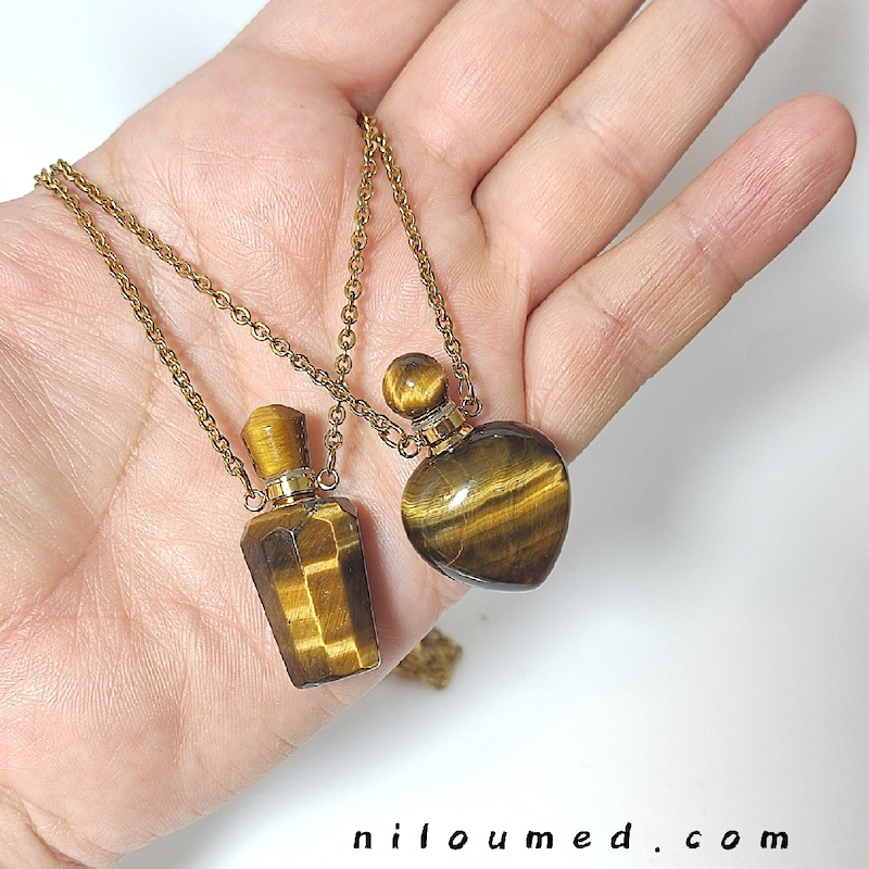 گردنبند و جای عطر تایگر انرژی بخش 