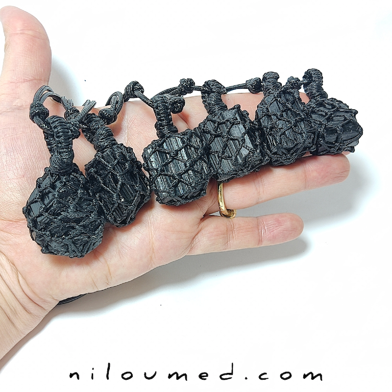 گردنبند تورمالین سیاه برزیل قویترین محافظ