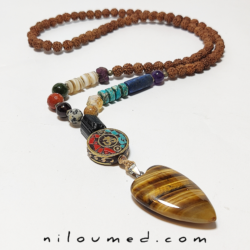 گردنبند پاکسازی چاکراها و محافظ هاله‌ی انرژی