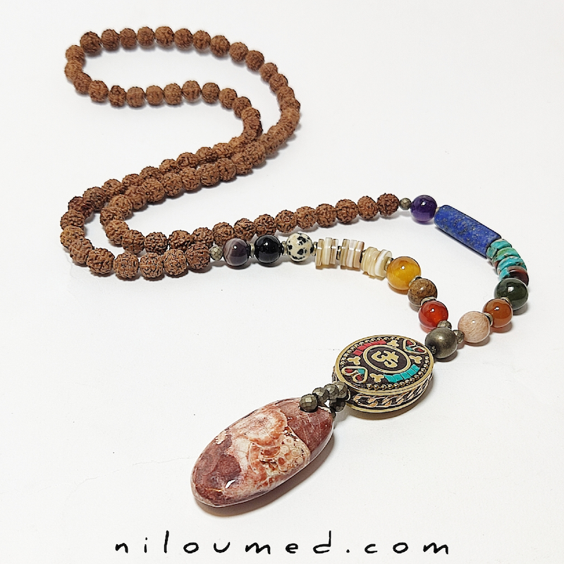 گردنبند امید و استقامت و پاکسازی چاکراها