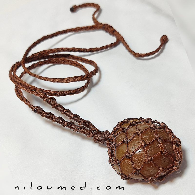 گردنبند عقیق کارنلین سنگ محافظت خلاقیت و اشتیاق و اعتماد به نفس کد 115