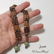 تسبیح زازا چوبی و مانترای اوم کد 333