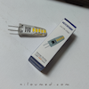 چراغ خواب گوی نمک پایه چوبی و جاعودی وارونه