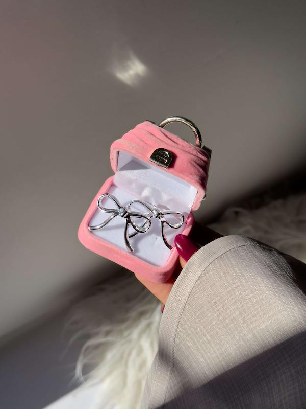 گوشواره مدل پاپیون پرنسسی