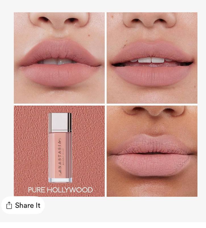 پک لب اناستازیا «hush pink»