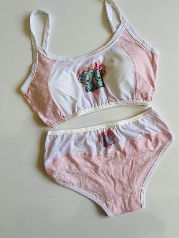 ست نیم تنه و شورت پاستیلی