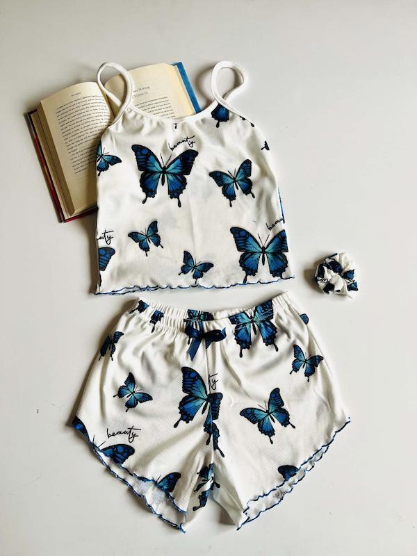 تاپ وشلوارک ۳تیکه