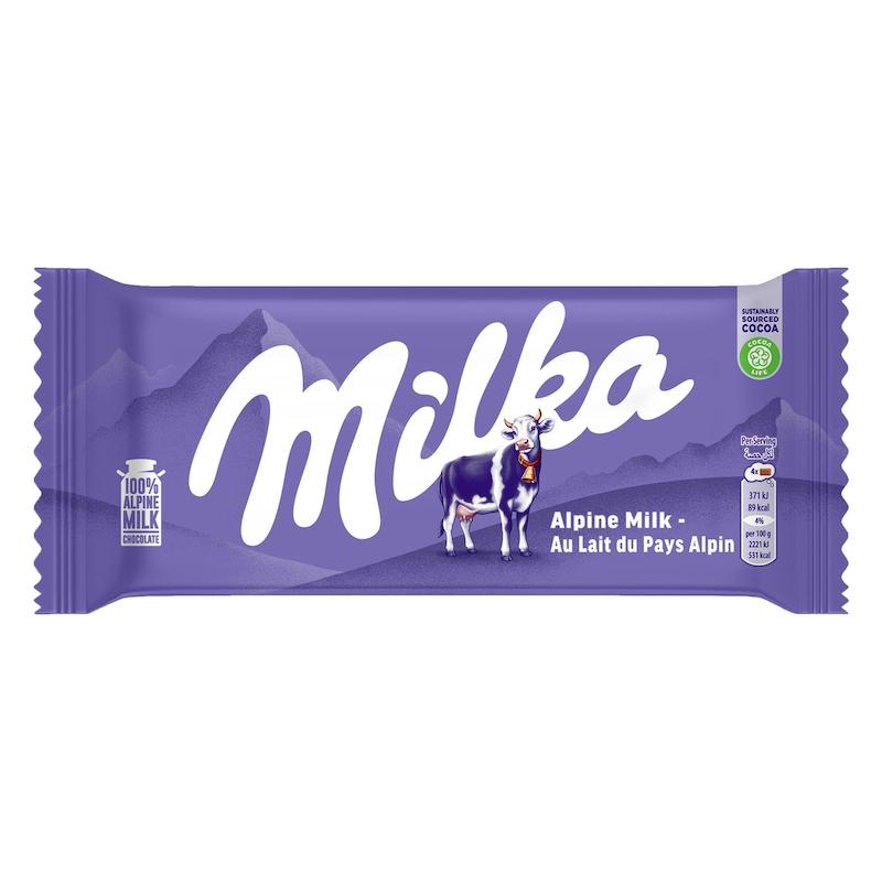شکلات میلکا alpine milk milka