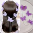 ریسه مو پروانه پارچه ای 182