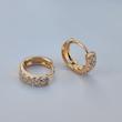 گوشواره حلقه ای نگین دار ژوپینگ 005