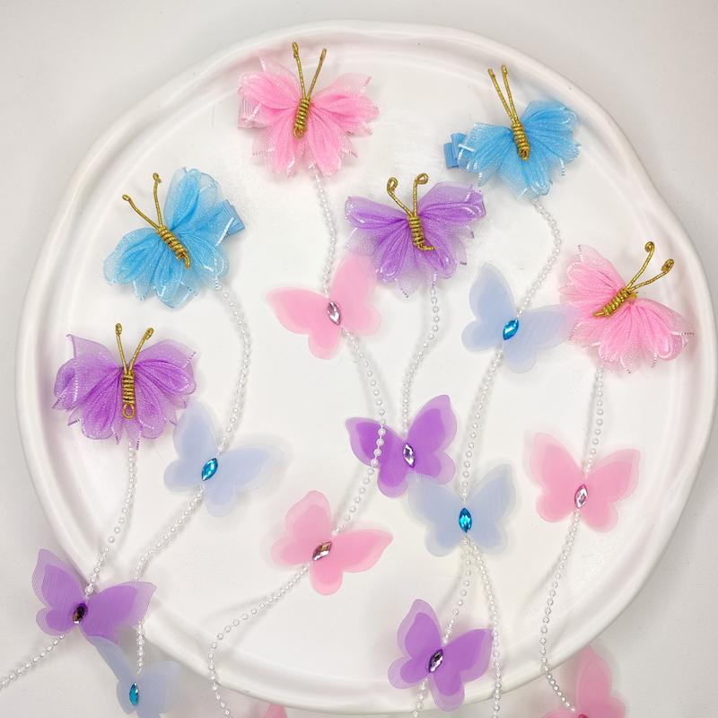 ریسه مو پروانه پارچه ای 182