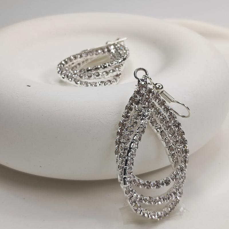 گوشواره مجلسی آویز اشکی001