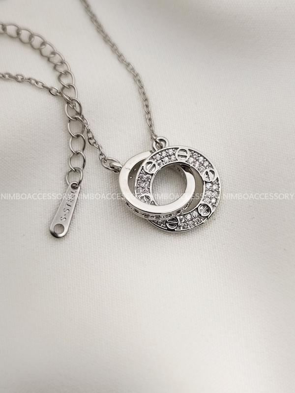 گردنبند دو حلقه 221