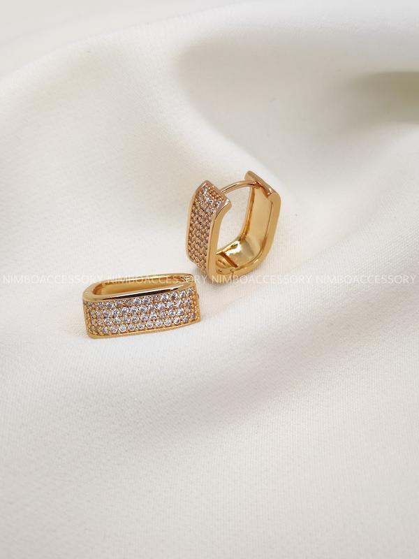 گوشواره نگین دار ژوپینگ 345