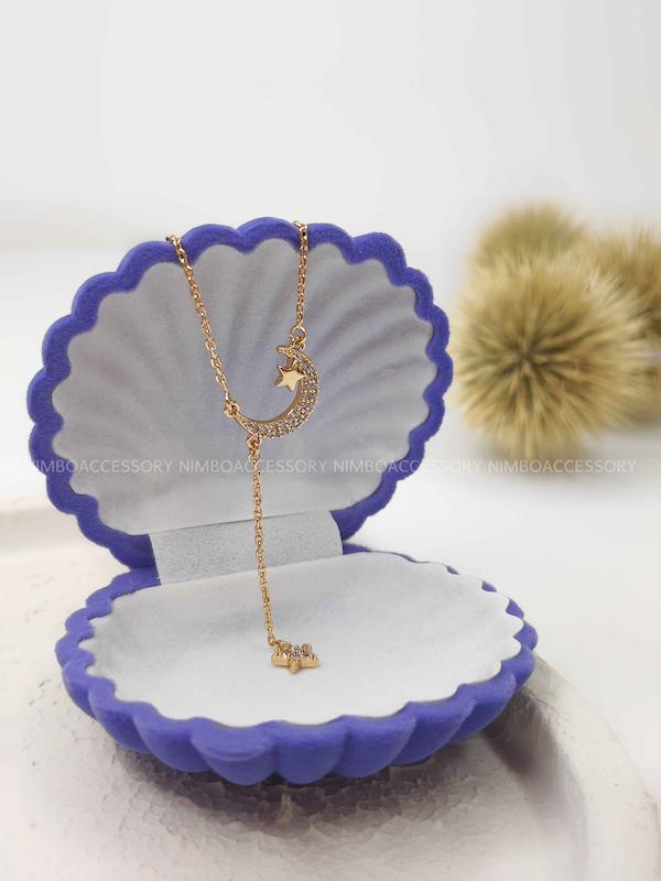 گردنبند ماه و ستاره ژوپینگ 353