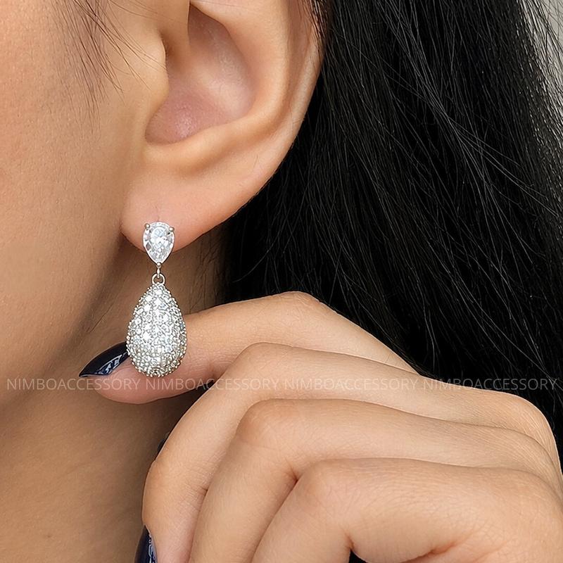گوشواره اشک جواهری 205