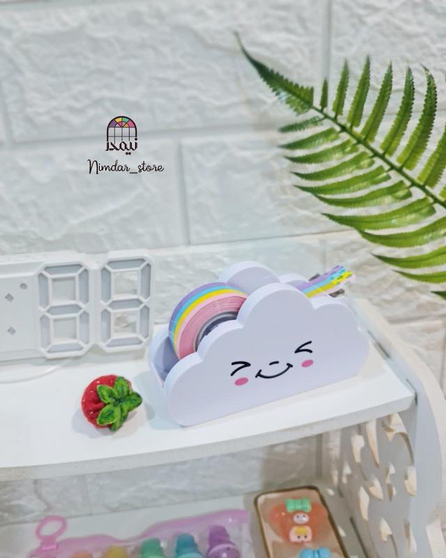 پایه چسب ابری رنگین کمان