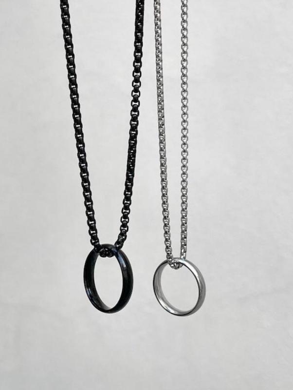 گردنبند حلقه با زنجیر ویتالی