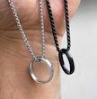 گردنبند حلقه با زنجیر ویتالی