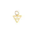 آویز گردنبند طلا طرح مثلث H113012