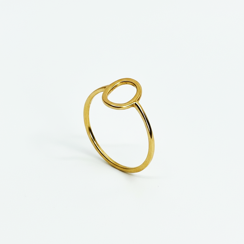 انگشتر دایره تو خالی کد ۲۲-۱