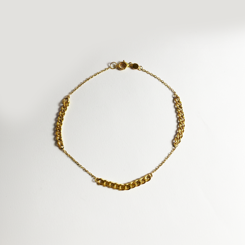 دستبند طلا کارتیه طنابی کد 6-5