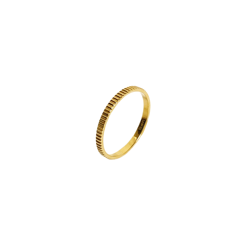 انگشتر طلا مینیمال و ظریف کد ۵-۱