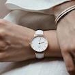 ساعت سفید زنانه Daniel Wellington 