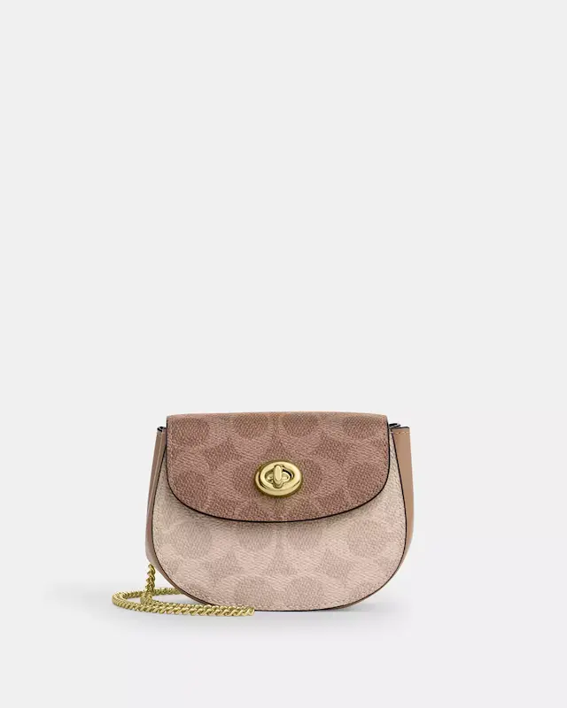 کیف مینی زنجیردار زنانه کوچ Coach