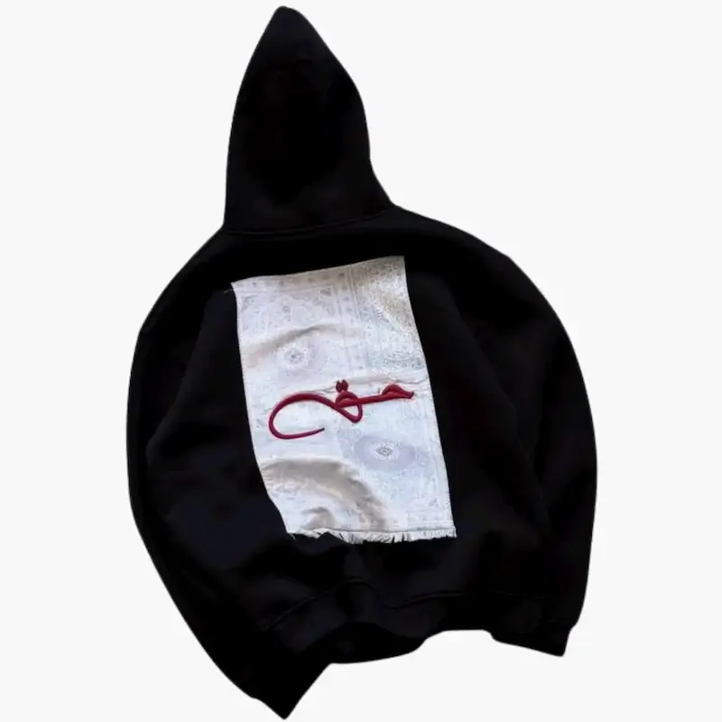 هودی مدل حق برند SAW رنگ مشکی 147