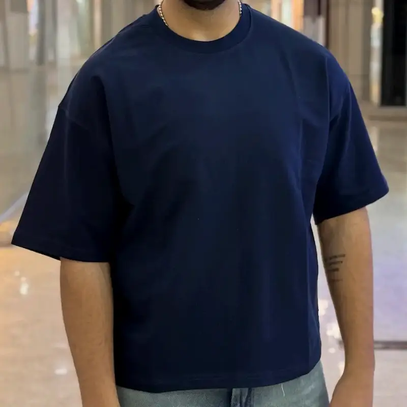 تیشرت بیسیک سرمه ای 169