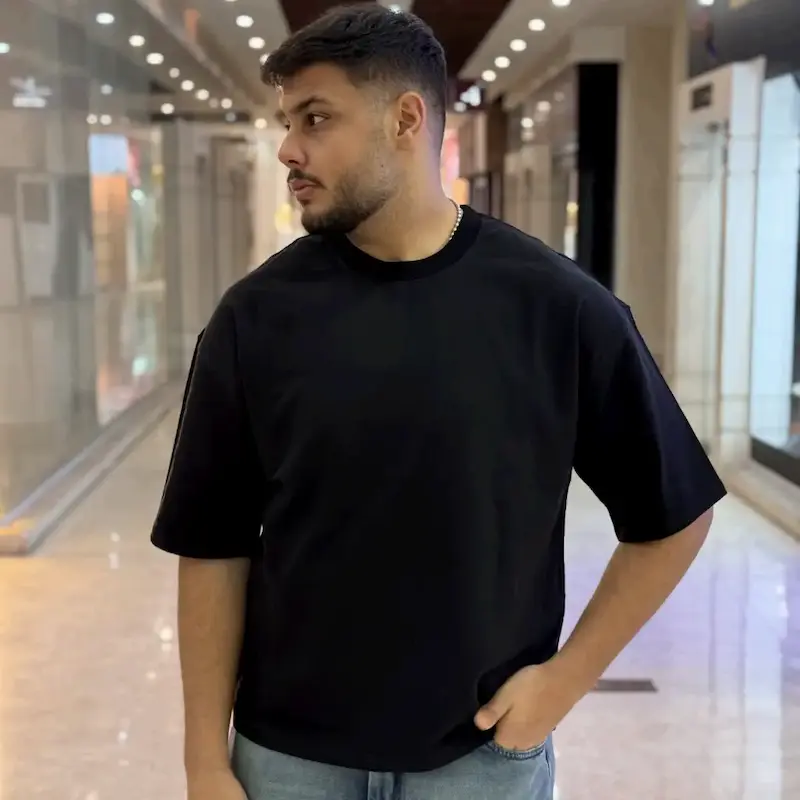 تیشرت بیسیک مشکی 168