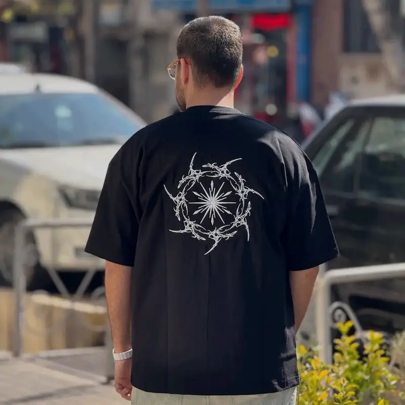 تیشرت  مدل Sun برند رترو رنگ مشکی 189
