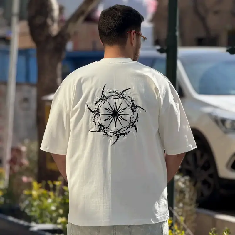 تیشرت  مدل Sun برند رترو رنگ سفید 189