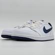 کفش نایک ایر جردن وان لو متالیک ناوی NIKE AIR JORDAN 1 LOW METALLIC NAVY کد 222