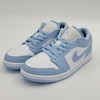 کفش نایک ایر جردن وان لو آیس بلو NIKE AIR JORDAN 1 ICE BLUE کد 227