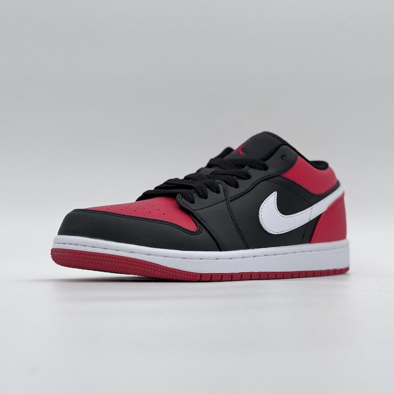 کفش نایک ایر جردن وان لو NIKE AIR JORDAN 1 LOW RED/BLACK کد 230