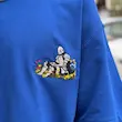 تیشرت گلدوزی شوالیه Knight آبی 241