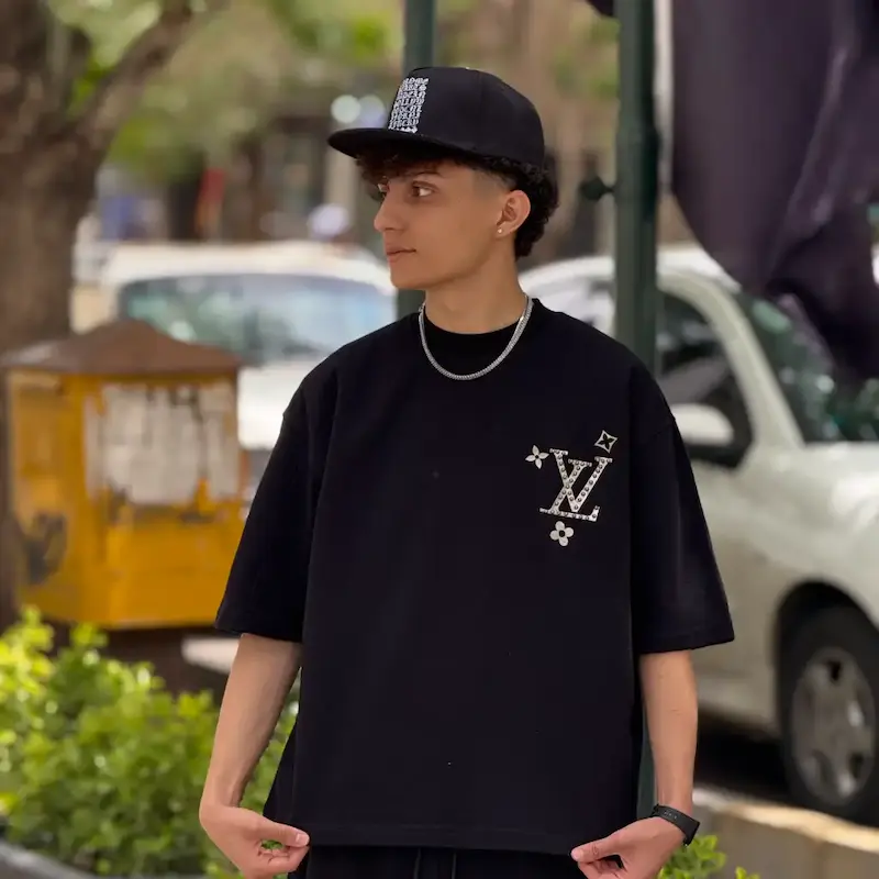 تیشرت لویی ویتون Louis Vuitton مشکی 273