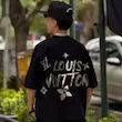 تیشرت لویی ویتون Louis Vuitton مشکی 273