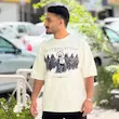 تیشرت سندیکا SYNDICATE سفید 307